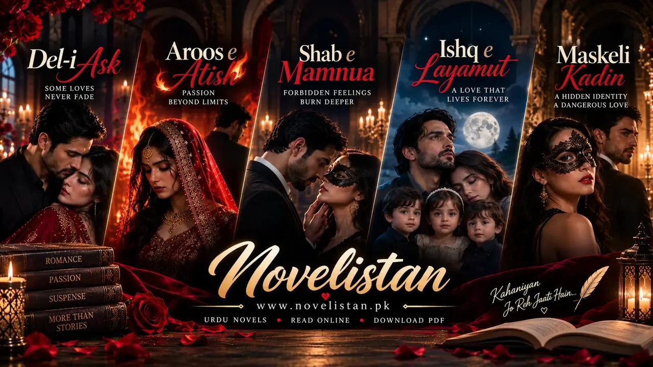 Novelistan Urdu Novels &ndash; Del-i Ask, Aroos e Atish, Shab e Mamnua, Ishq e Layamut and Maskeli Kadin