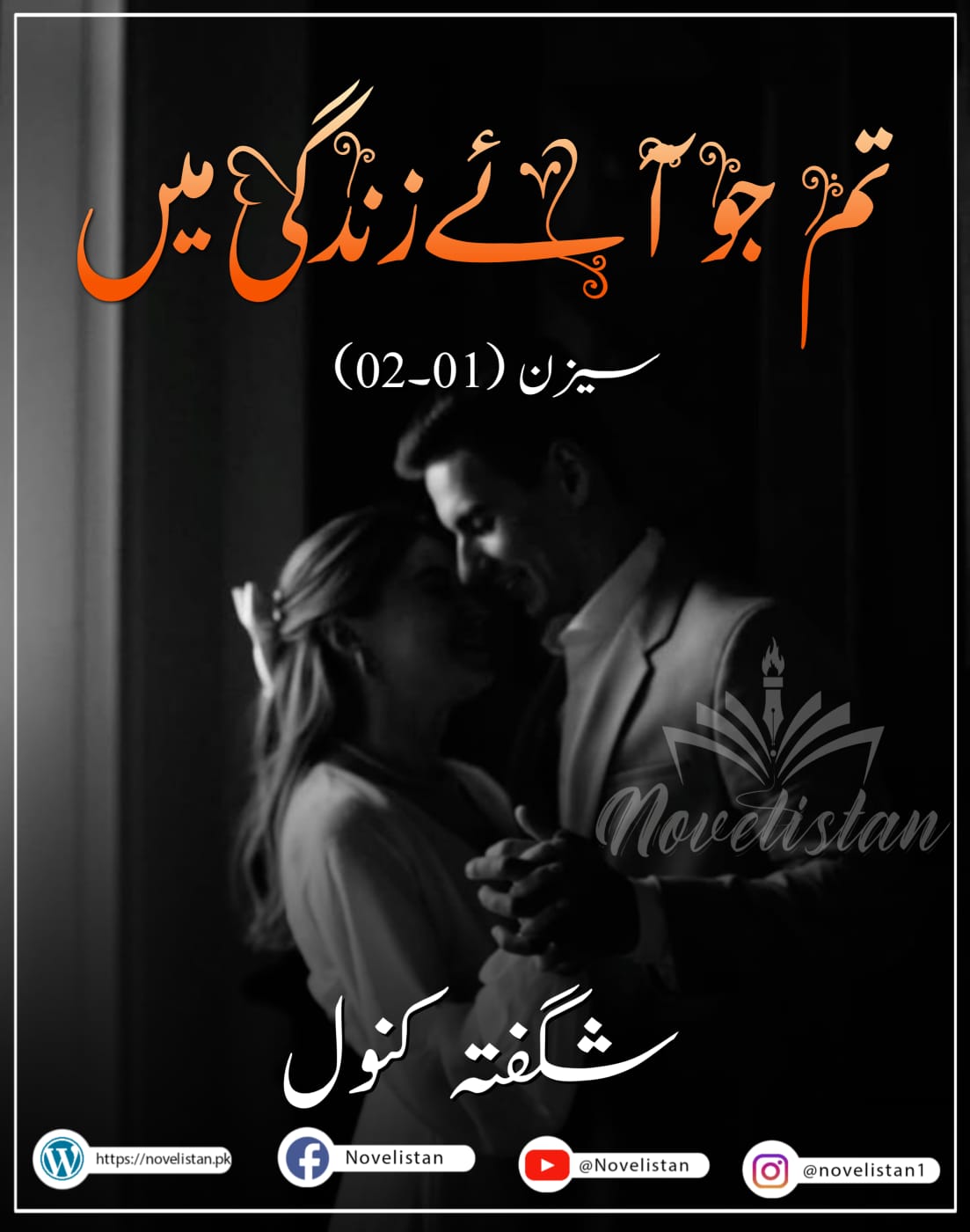 Tum Jo Aye Zindagi Main Novel By Shagufta Kanwal season (1,2) Novel20063