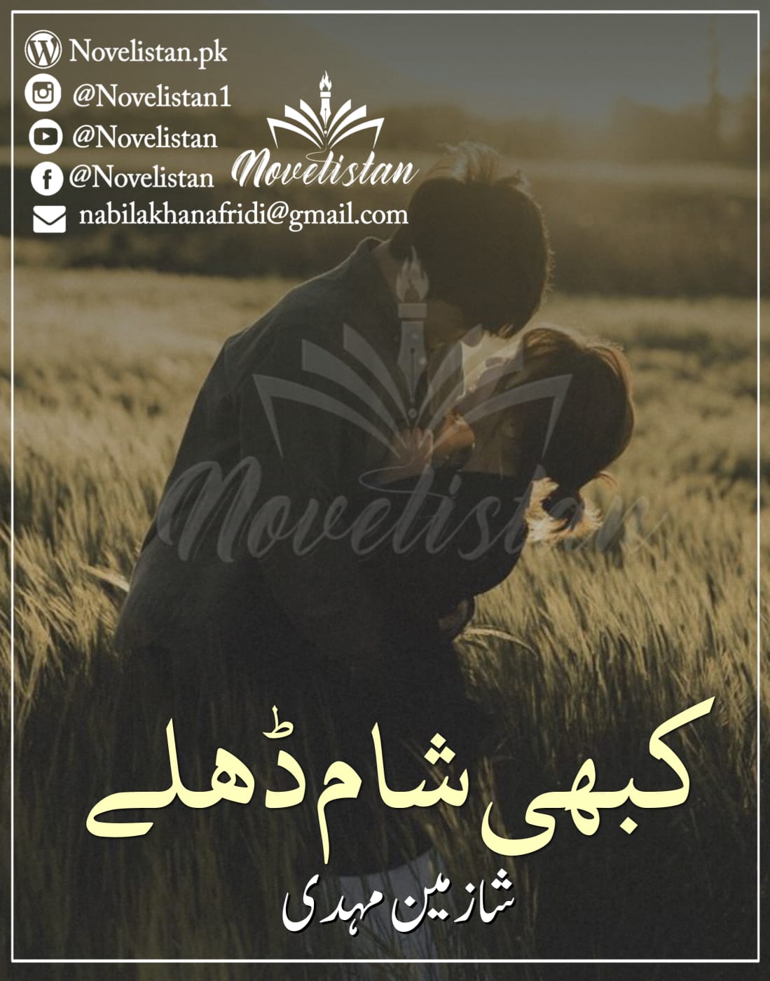 Kabhi Shaam Dhale By Shazmeen Mehdi Novel20412