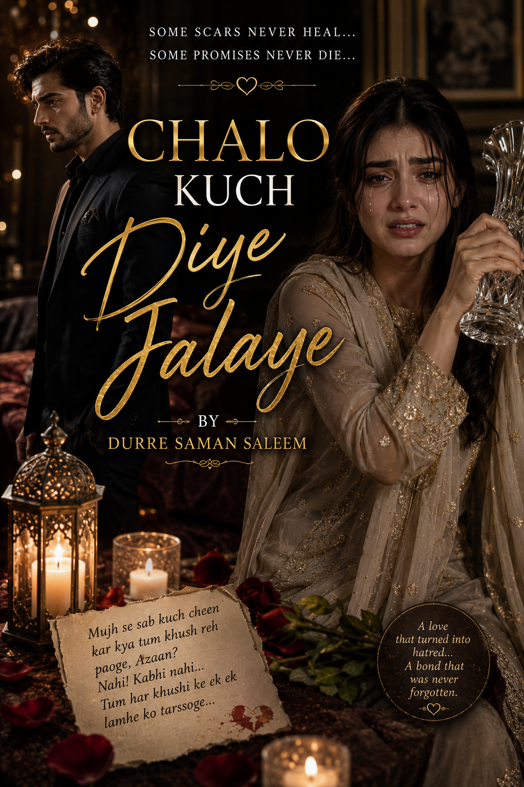 Chalo Kuch Diye Jalaye Complete Urdu Novel by Durre Saman Saleem