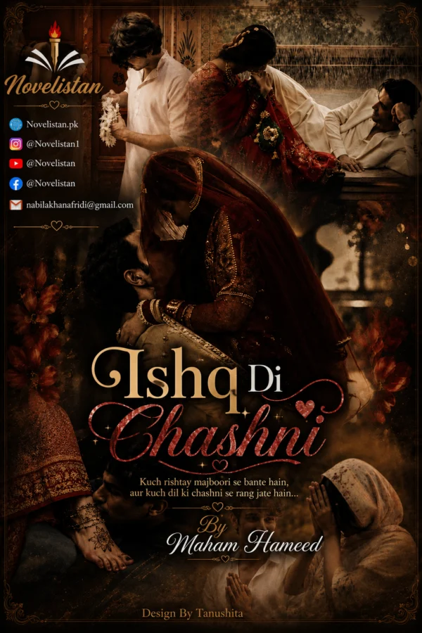 Ishq Di Chashni By Maham Hameed Complete Urdu Novel Cover