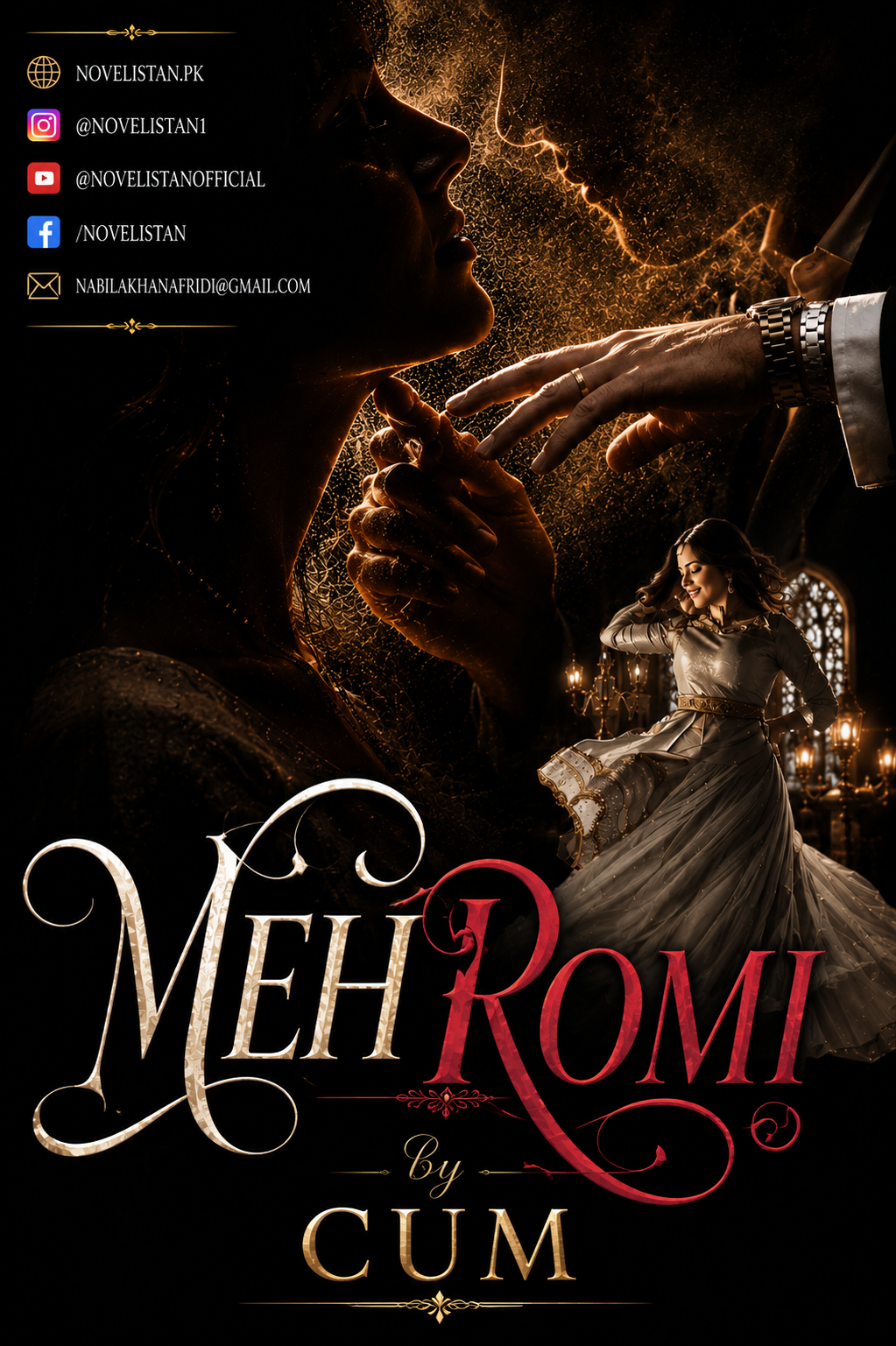 Mehromi By CUM – Mafia Romance Urdu Novel Cover
